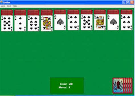 windows xp games spider solitaire free download